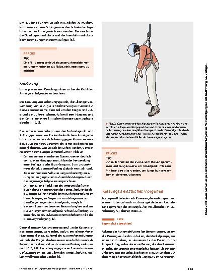 Vorschauseite 4: Rettungsdienstliche Strategie beim Hängetrauma