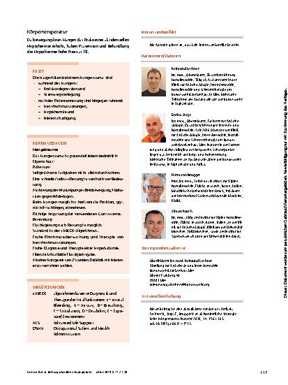 Vorschauseite 6: Rettungsdienstliche Strategie beim Hängetrauma