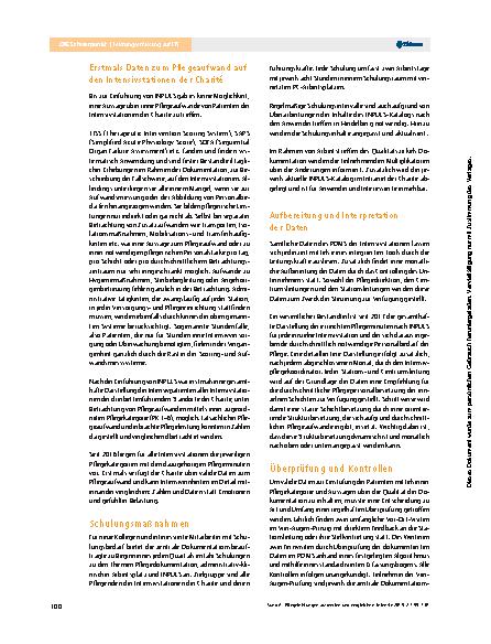 Vorschauseite 2: Pflegeleistungen auswerten und vergleichen