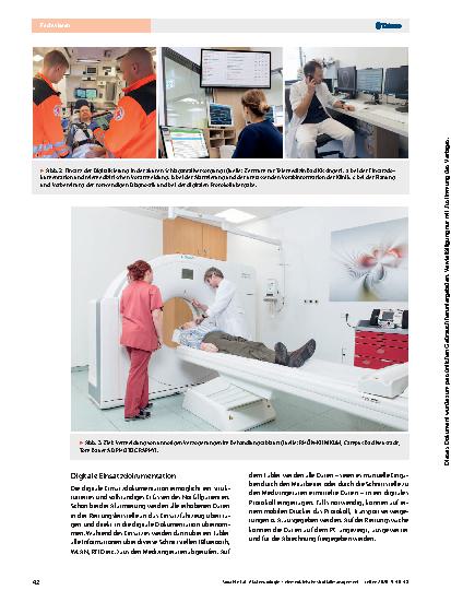 Vorschauseite 3: Akutneurologie: Telemedizinisches Notfallmanagement beim akuten Schlaganfall
