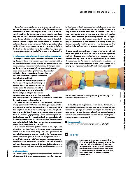 Vorschauseite 3: Mondbein durch Bewegung regenerieren – Therapiekonzept bei Morbus Kienböck