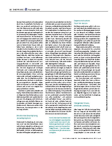 Vorschauseite 3: Rastlos erschöpft