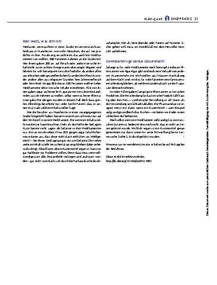 Vorschauseite 3: Gar nicht vegetarisch …