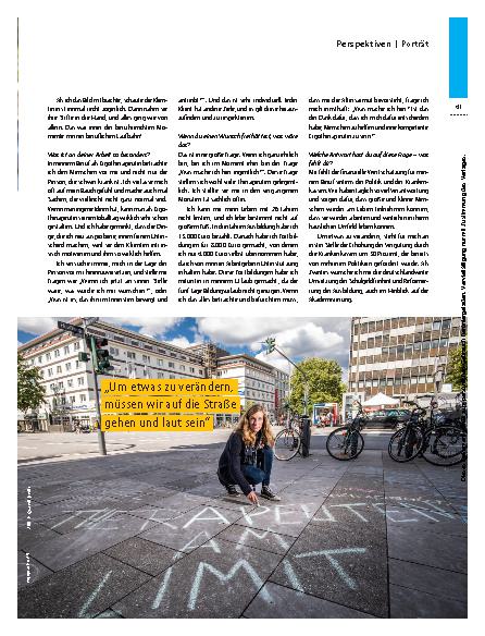 Vorschauseite 2: „Ich liebe diesen Beruf so sehr, dass ich dafür kämpfen werde“ – Rieke Guhl