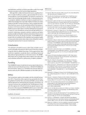Vorschauseite 6: Data Privacy Compliant Validation of Health Insurance Claims Data: the IDOMENEO Approach