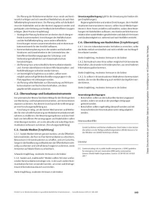 Vorschauseite 4: Risikokommunikation in gesundheitsbedrohlichen Krisensituationen: Zusammenfassung einer WHO-Leitlinie