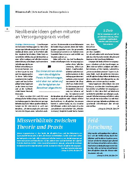 Vorschauseite 3: Internationale Studienergebnisse