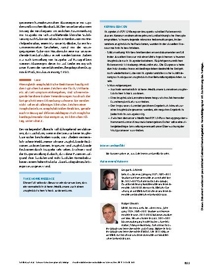 Vorschauseite 4: Schwere Schocksymptomatik infolge anaphylaktoider Reaktion auf Ticagrelor