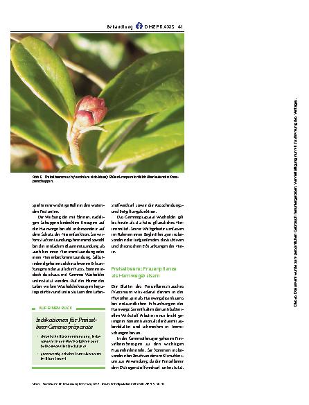 Vorschauseite 4: Von Diurese bis Entzündungshemmung