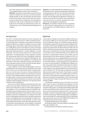 Vorschauseite 2: Can Routine Data be used to Determine the Target Population of Patients with Type 2 Diabetes in Early Benefit Assessments in Germany?