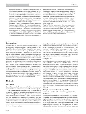 Vorschauseite 2: Comparison of Approaches to Select a Propensity Score Matched Control Group in the Absence of an Obvious Start of Follow Up for this Group: An Example Study on the Economic Impact…
