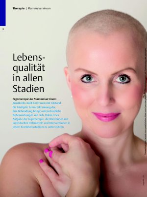 Vorschauseite 1: Lebensqualität in allen Stadien – Ergotherapie bei Mammakarzinom