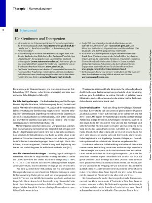 Vorschauseite 3: Lebensqualität in allen Stadien – Ergotherapie bei Mammakarzinom