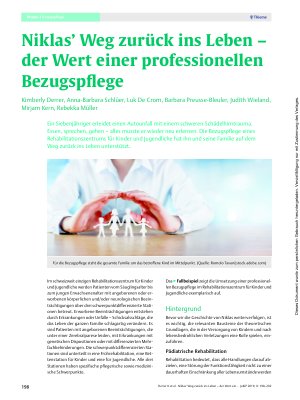 Vorschauseite 1: Niklas’ Weg zurück ins Leben – der Wert einer professionellen Bezugspflege