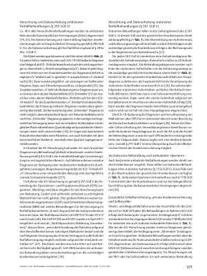 Vorschauseite 6: Routinedaten aus Notaufnahmen: Unterschiedliche Dokumentationsanforderungen, Abrechnungsmodalitäten und Datenhalter bei identischem Ort der Leistungserbringung