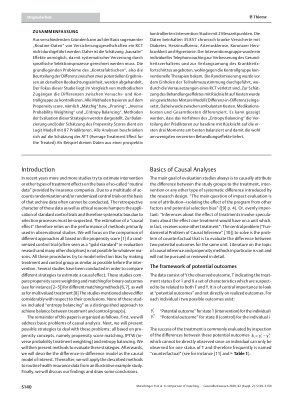 Vorschauseite 2: A Comparison of Matching and Weighting Methods for Causal Inference Based on Routine Health Insurance Data, or: What to do If an RCT is Impossible