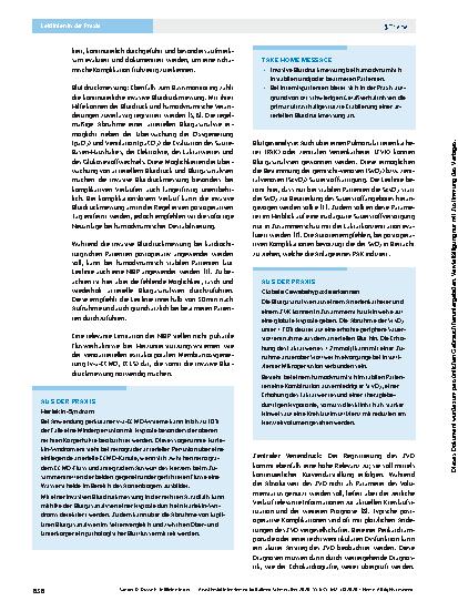 Vorschauseite 2: Leitlinien in der Praxis: der herzchirurgische Patient in der intensivmedizinischen Versorgung