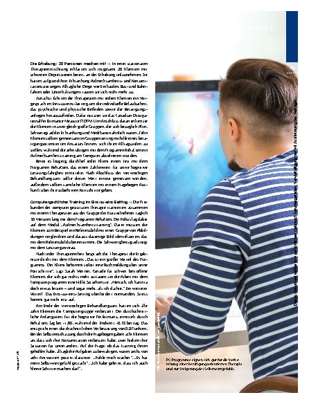 Vorschauseite 2: Realität schlägt Virtualität – Hirnleistungstraining
