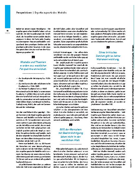Vorschauseite 3: Werden wir mit unseren Modellen allen Klienten gerecht? – Kulturelle Vielfalt