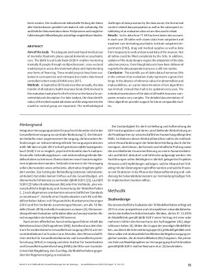 Vorschauseite 2: Methodische Herausforderungen bei der Nutzung von Daten von mehr als 70 gesetzlichen Krankenkassen – Ein Werkstattbericht aus der EVA64-Studie