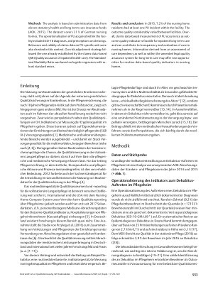 Vorschauseite 2: Qualitätsmessung mit Routinedaten im Pflegeheim am Beispiel Dekubitus
