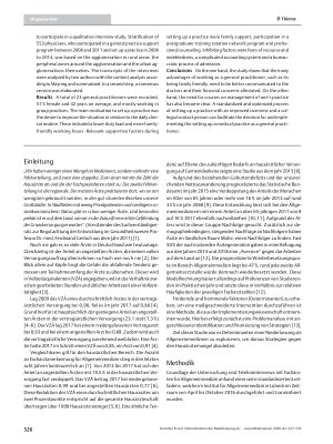 Vorschauseite 2: Determinanten der Niederlassung als Allgemeinmediziner – eine qualitative Studie