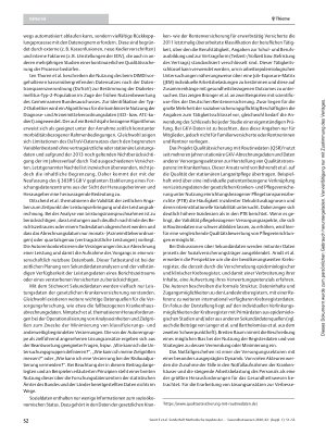 Vorschauseite 2: Sonderheft Methodische Aspekte der Sekundärdatenanalyse