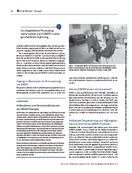 Vorschauseite 3: EMDR: Heilsamer Seitenwechsel
