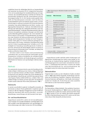 Vorschauseite 3: Wirksamkeit manualtherapeutischer Techniken in Kombination mit vestibulärer Rehabilitation nach sportbedingten Gehirnerschütterungen – Eine systematische Übersichtsarbeit randomis…