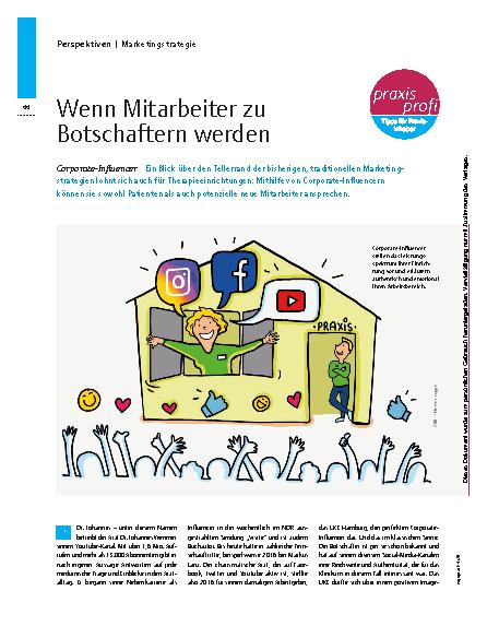 Vorschauseite 1: Wenn Mitarbeiter zu Botschaftern werden – Corporate-Influencer