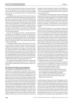 Vorschauseite 3: Linkage von klinischen Primärdaten und Krankenkassenabrechnungsdaten in der Evaluation der Schlaganfallversorgung – SeDaStro: Erfahrungen aus dem Tiroler StrokeCard-Programm