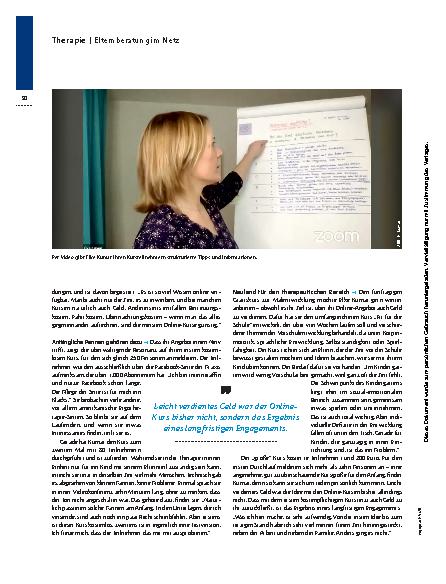 Vorschauseite 3: Aus der Ferne coachen – Elternberatung im Netz