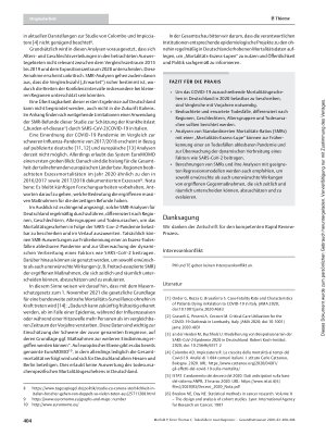 Vorschauseite 5: Todesfälle in neun Regionen Italiens im Februar/März 2020: „Mortalitäts-Exzess-Lupe“ für SARS-CoV-2/COVID-19-Epidemiologie in Deutschland