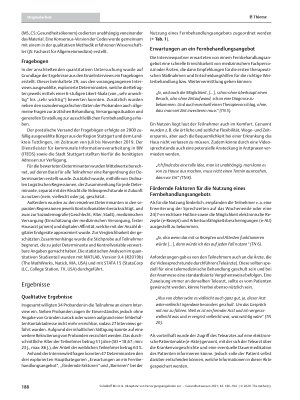 Vorschauseite 3: Akzeptanz von Versorgungsangeboten zur ausschließlichen Fernbehandlung am Beispiel des telemedizinischen Modellprojekts „docdirekt“: ein Mixed-Methods Design