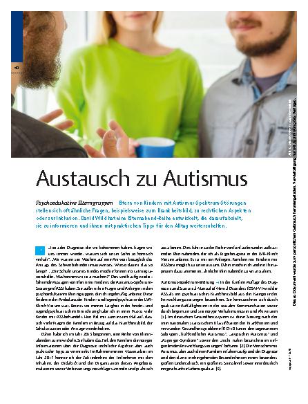 Vorschauseite 1: Austausch zu Autismus – Psychoedukative Elterngruppen