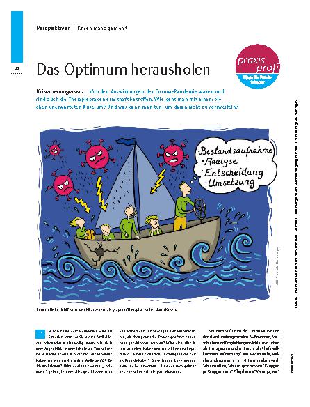 Vorschauseite 1: Das Optimum herausholen – Krisenmanagement