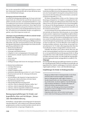 Vorschauseite 4: Österreichische Bewegungsempfehlungen für Frauen während der Schwangerschaft und danach, für Kinder im Kindergartenalter und für Kinder und Jugendliche
