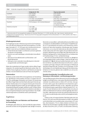 Vorschauseite 3: Kann ein nationales Gesundheitsportal die Primärversorgung unterstützen? – Ergebnisse einer Befragungsstudie unter Hausärzten