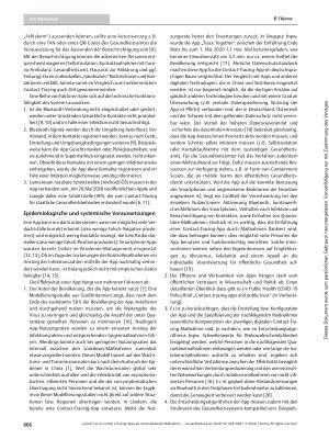 Vorschauseite 3: Contact-Tracing-Apps als unterstützende Maßnahme bei der Kontaktpersonennachverfolgung von COVID-19