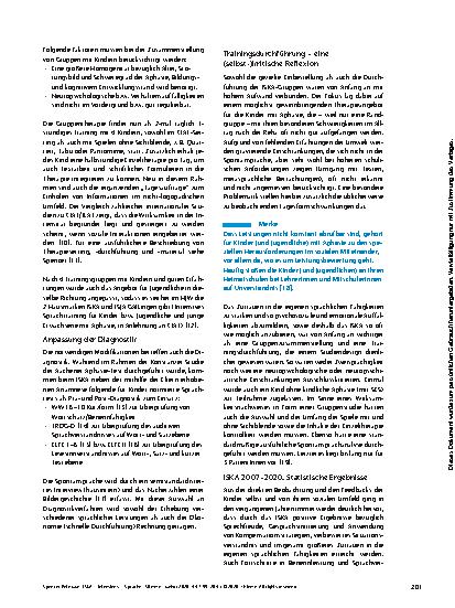 Vorschauseite 3: ISKA – Intensives Sprachtraining für Kinder mit Aphasie in Anlehnung an CIAT: Besonderheiten in Therapiesetting und Diagnostik sowie Ergebnisse zur Wirksamkeit