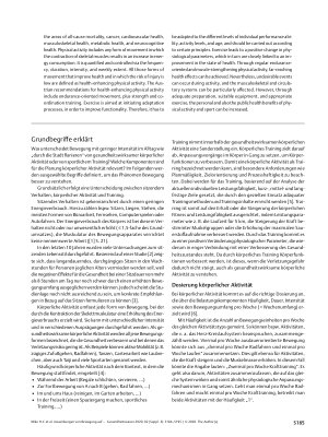 Vorschauseite 2: Auswirkungen von Bewegung auf die Gesundheit