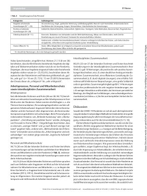 Vorschauseite 5: Auswirkungen der COVID-19-Pandemie auf die klinische Versorgung, Arbeitsprozesse und Mitarbeitenden in der Universitätsmedizin: Ergebnisse einer Interviewstudie am UKE