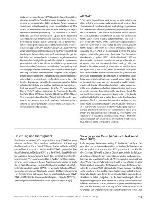 Vorschauseite 2: Manual für Methoden und Nutzung versorgungsnaher Daten zur Wissensgenerierung