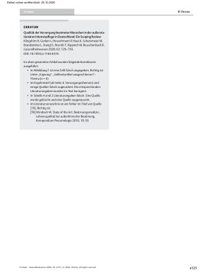 Vorschauseite 1: Erratum: Qualität der Versorgung beatmeter Menschen in der außerstationären Intensivpflege in Deutschland: Ein Scoping Review
