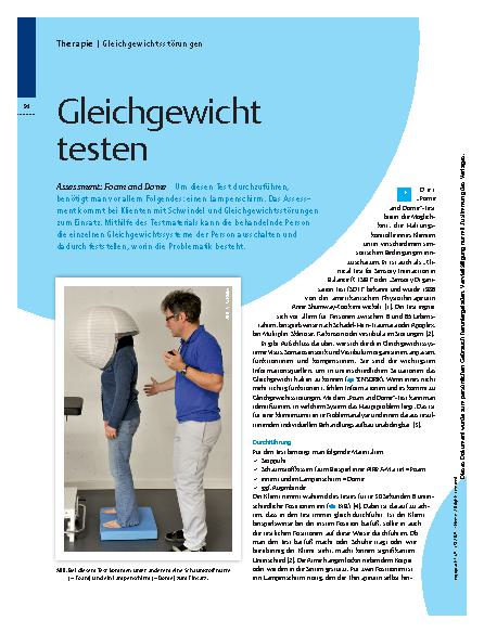 Vorschauseite 1: Gleichgewicht testen – Assessment: Foam and Dome