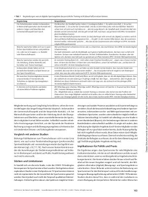 Vorschauseite 5: „Der Mensch, der Handball spielt, braucht den Ball, den Kontakt und die Gemeinschaft“ – Veränderungen im Sportangebot durch die COVID-19 Pandemie und deren Bedeutung für Sportvere…