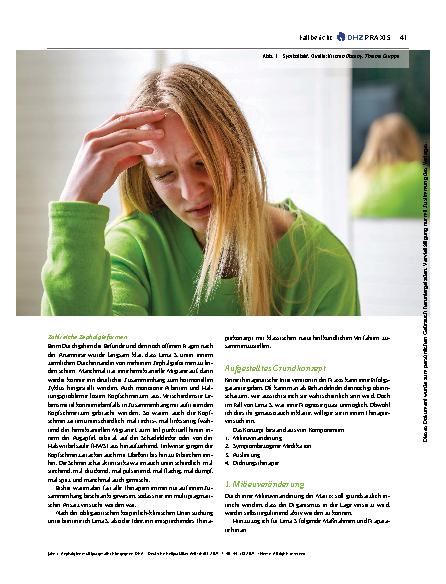 Vorschauseite 2: Zephalgien multipragmatisch begegnen