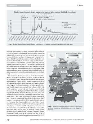 Vorschauseite 4: Retracing the COVID-19 Pandemic in Germany from a Public Perspective using Google Search Queries Related to “coronavirus”