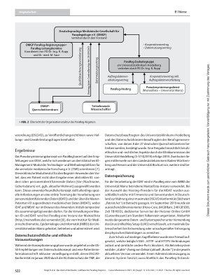 Vorschauseite 5: Das deutschlandweite, webbasierte ParaReg-Register zur lebenslangen Dokumentation von Querschnittgelähmten – Datenmodell, rechtlich-ethische Voraussetzungen und technische Impleme…