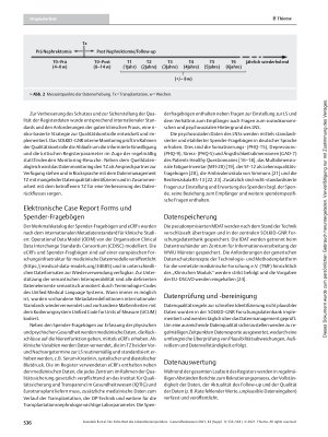 Vorschauseite 4: Die Sicherheit des Lebendnierenspenders – Das Deutsche Lebendspende Register SOLKID-GNR – Entstehung und Struktur eines nationalen Registers in der Versorgungsforschung